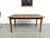 Small Vintage Farmhouse Table with Tapered Legs in Pine, 2010s For Sale - Image 15 of 15