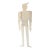 Large Vintage Handmade Articulating 80s Post Modern Male Art Figure For Sale