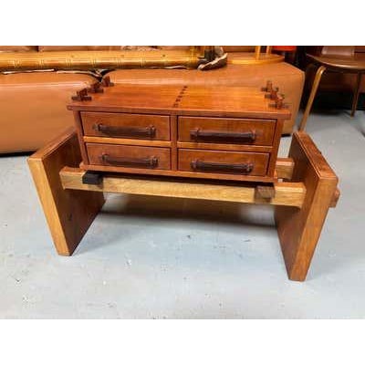 Birdie Miller Jewelry Box, Mahogany & Walnut, Modern Design, USA For Sale - Image 10 of 16