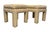 American Pair Parsons Style Pillow Top Stools For Sale - Image 3 of 6