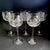 Mid-Century Modern Vintage Wine Glasses With Gape Vine Etching, Set of 5, Made in Romania | Mid Century Barware | 7.25” For Sale - Image 3 of 9