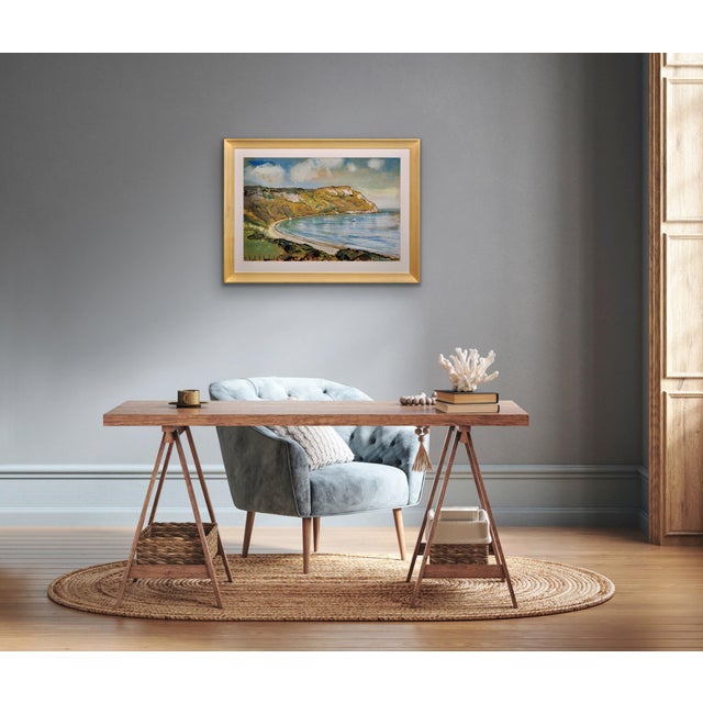 Lionel Horsnell, Ringstead Bay and White Nothe, Dorset, Weymouth & Portland, 1960s, Watercolour, Framed For Sale - Image 16 of 18