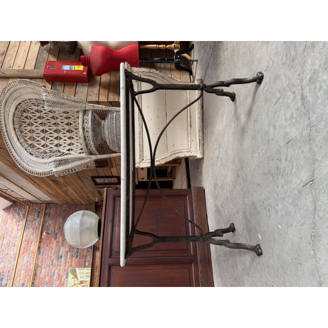 Late 19th Century Marble Bistro Table For Sale - Image 4 of 9