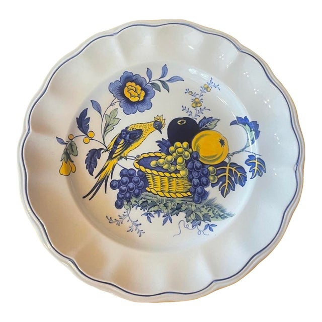 Vintage Spode Blue Bird Dinner Plate Chairish