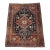 Vintage NW Bakshayesh Navy, Clay Rug 5 x 7 For Sale