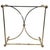 Brass Italian Brass and Glass Coffee Table, Hollywood Regency Style, 38.75", Circa 1970s For Sale - Image 8 of 12