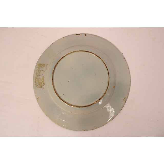 Pair of Delft Soups Dated April 1803 For Sale - Image 4 of 8