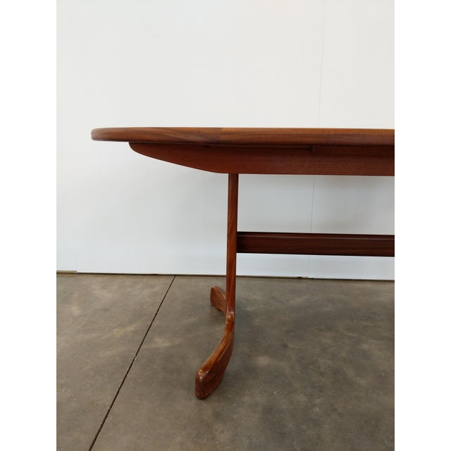 Vintage Mid Century Modern Teak Extendable Dining Table by G Plan For Sale - Image 10 of 12