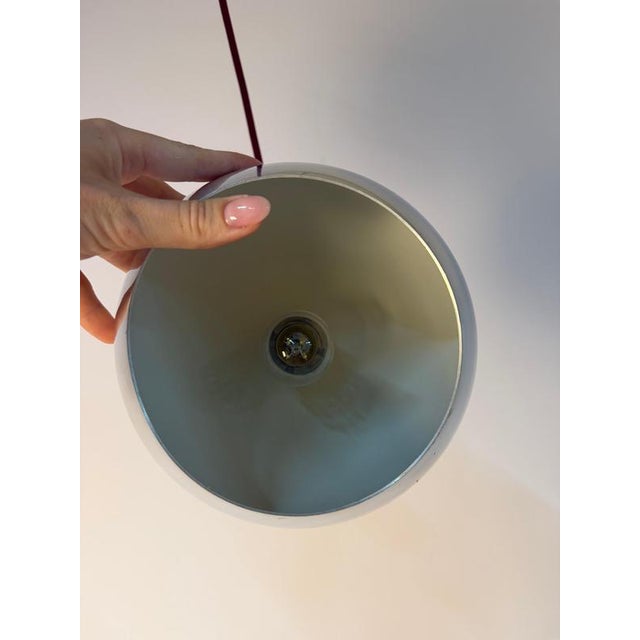 Chrome Topan Globe Lamp from Verner Panton For Sale - Image 10 of 11