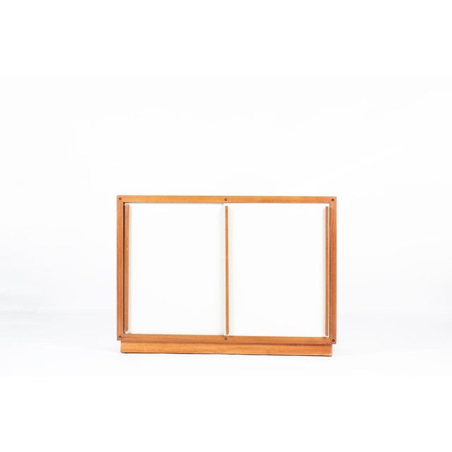 Mahogany and White Lacquer Sideboard by André Sornay, France, 1960s For Sale - Image 12 of 12