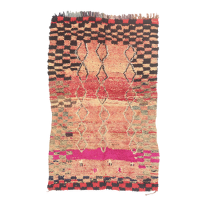Vintage Boujad Moroccan Rug, 05'08 X 09'00