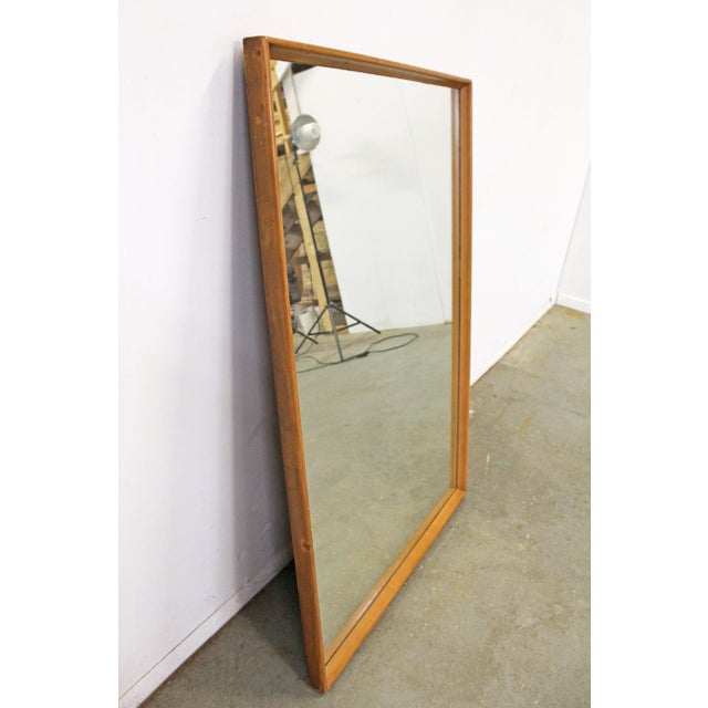 Heywood-Wakefield Mid-Century Modern Heywood Wakefield Champagne Mirror For Sale - Image 4 of 13