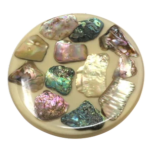 1970's Abalone Shell Trivet
