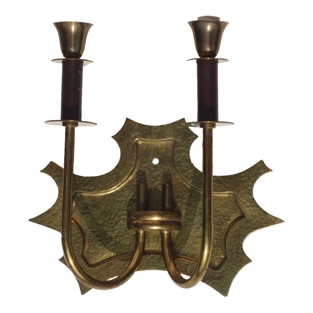 Italian Wall Lamps by Osvaldo Borsani, 1940s, Set of 3 For Sale