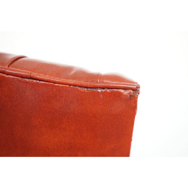 Vintage Wingback Tufted Armchair For Sale - Image 14 of 16