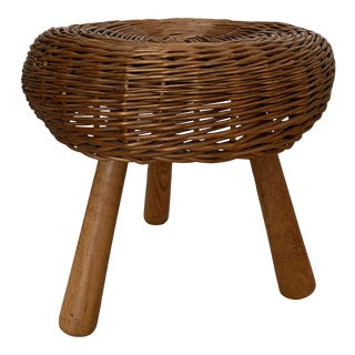 Tony Paul Attributed Tripod Stool