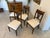 Wood Antique Biedermeier Armchairs in Walnut, Set of 4 For Sale - Image 7 of 11