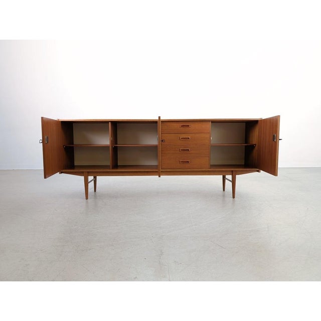 Mid-Century Modern Mid-Century Modern Danish Sideboard in Teak For Sale - Image 3 of 11