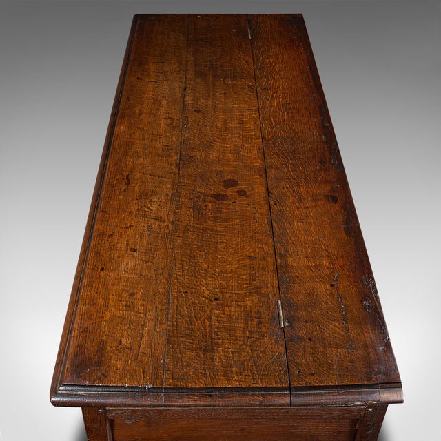 1700's Large Antique Mule Chest For Sale - Image 10 of 12