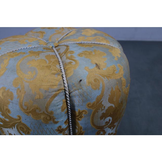 Art Deco Ottoman, Former Czechoslovakia, 1940s For Sale - Image 9 of 12