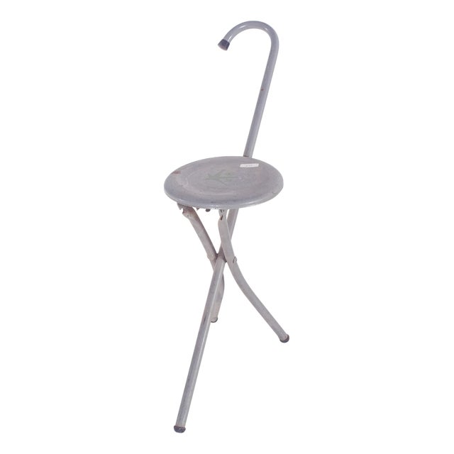 Vintage Folding Cane Seat, 1950 For Sale