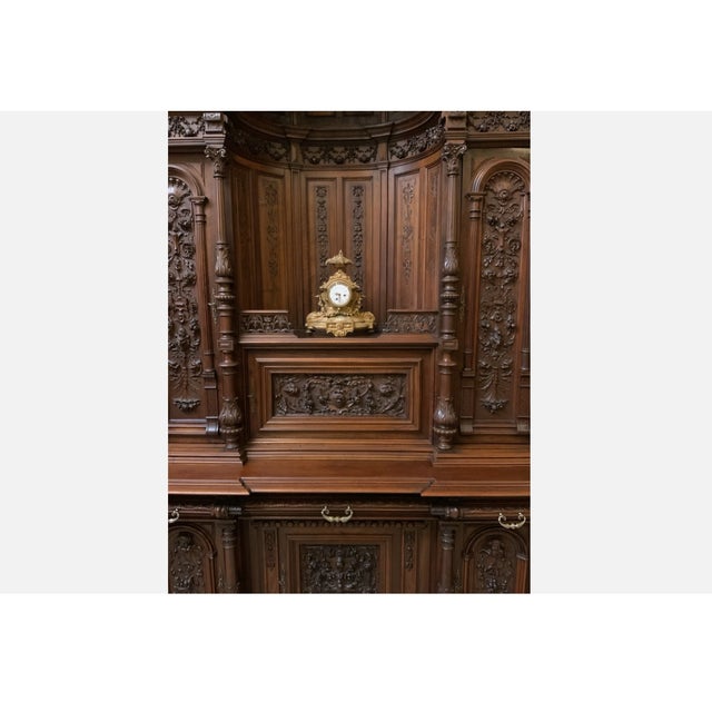 Neo-Renaissance Column Buffet, 1880s For Sale - Image 11 of 13