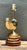 Mid-Century Modern Vintage Brass Nautilus Shell Table Lamp For Sale - Image 3 of 16