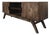 Mid-Century Modern Media Credenza Solid Hardwood For Sale