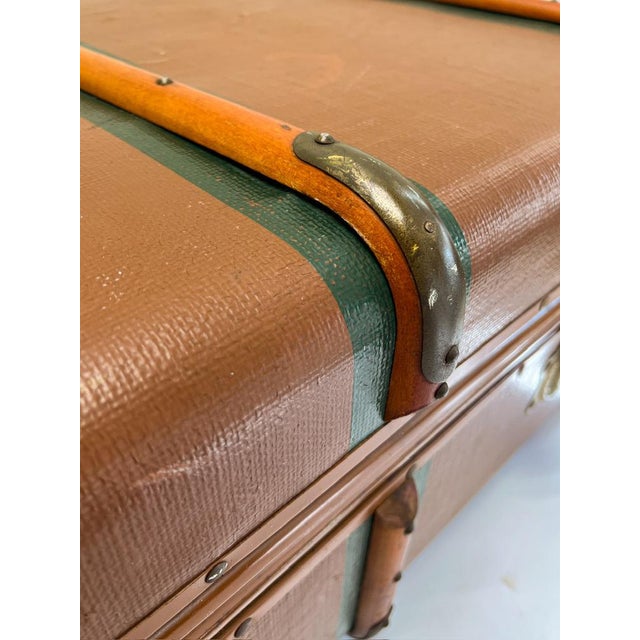 Large Trunk by Leder Schüler Hamburg, 1960s For Sale - Image 6 of 18