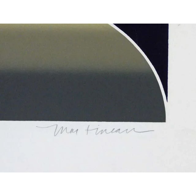 John Martineau "Pumas of Patagonia" Art Deco Style Hand Signed Print For Sale - Image 4 of 4