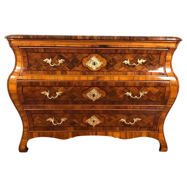 German Baroque Chest of Drawers, 1750, Walnut For Sale - Image 11 of 11