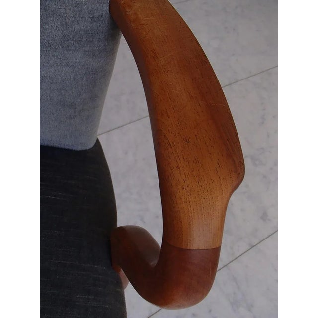 Mid-Century Modern Birch Armchair, 1950s For Sale - Image 6 of 9