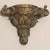 Make a dramatic statement with this striking pair of newly painted, hand-gilt double elephant head wall sconces,...