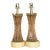 Vintage Coastal Pencil Reed Table Lamps - a Pair For Sale
