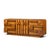 Mid-Century Modern Lane Staccato Brutalist Mid Century Walnut Lowboy Dresser For Sale - Image 3 of 8