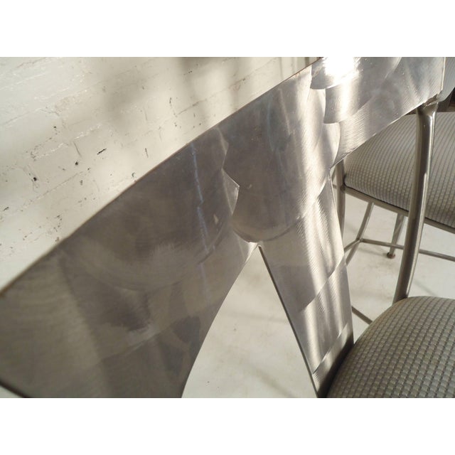 Mid-Century Modern Mid 20th Century Set of Metal Stools - Set of 3 For Sale - Image 3 of 7