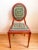 1900 - 1909 Antique Needlepoint Sheraton Style Federal Oval Back Chair, c.1900 For Sale - Image 5 of 17