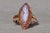 Gold Antique Victorian 14K Rose Gold Navette Shaped Cameo Ring For Sale - Image 8 of 10