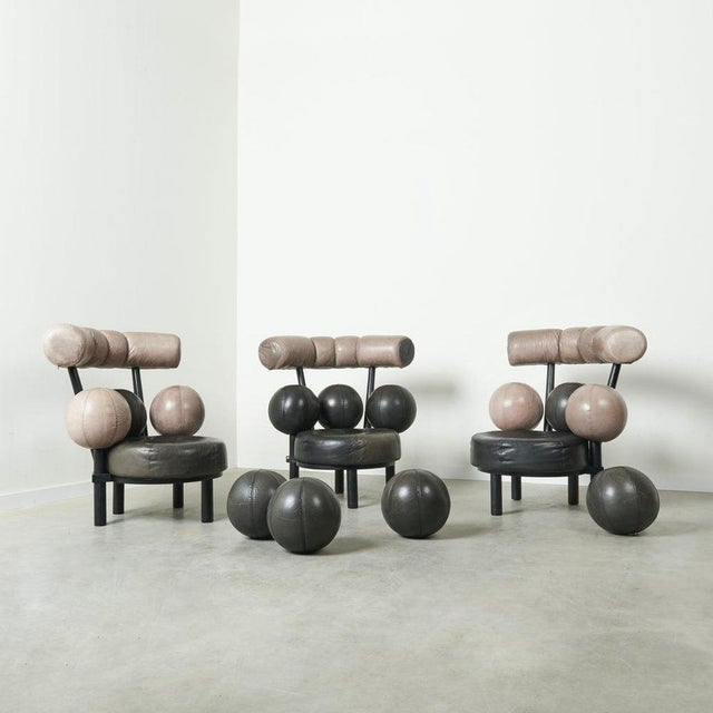 Globe Modular Sofa or Chairs by Peter Opsvik for Stokke Furniture, 1980s, Set of 4 For Sale - Image 5 of 15