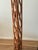 Late 20th Century Tall McGuire Style Rattan Lattice Floor Lamps - a Pair For Sale In Philadelphia - Image 6 of 12