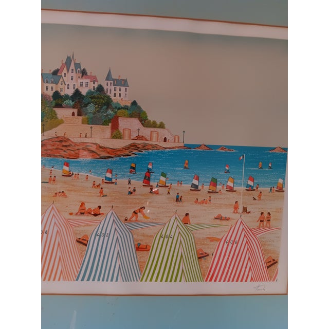 1980s 1980s Pair of Fanch Ledan Signed, Numbered Lithographs For Sale - Image 5 of 12