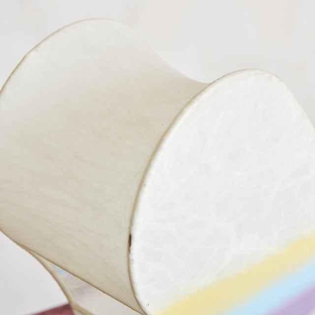 Oblong Rainbow Cocoon Table Lamp by Cazal Crèation, Italy 1970s For Sale - Image 11 of 11