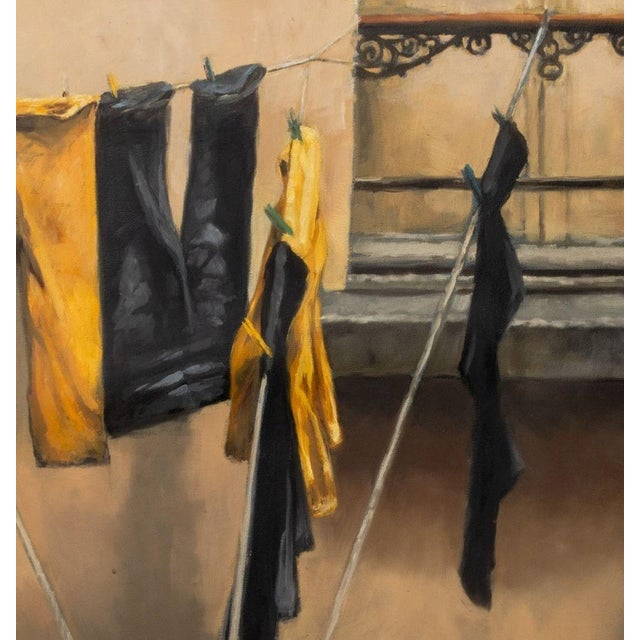 Contemporary Debra Goertz "Wash Day" Oil on Canvas For Sale - Image 3 of 7