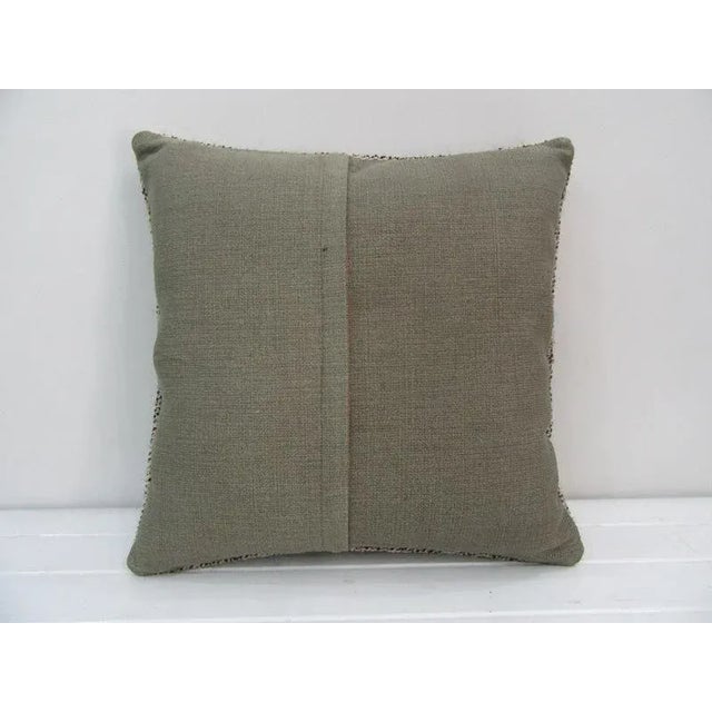 Turkish Handmade Turkish Kilim Pillow For Sale - Image 3 of 4