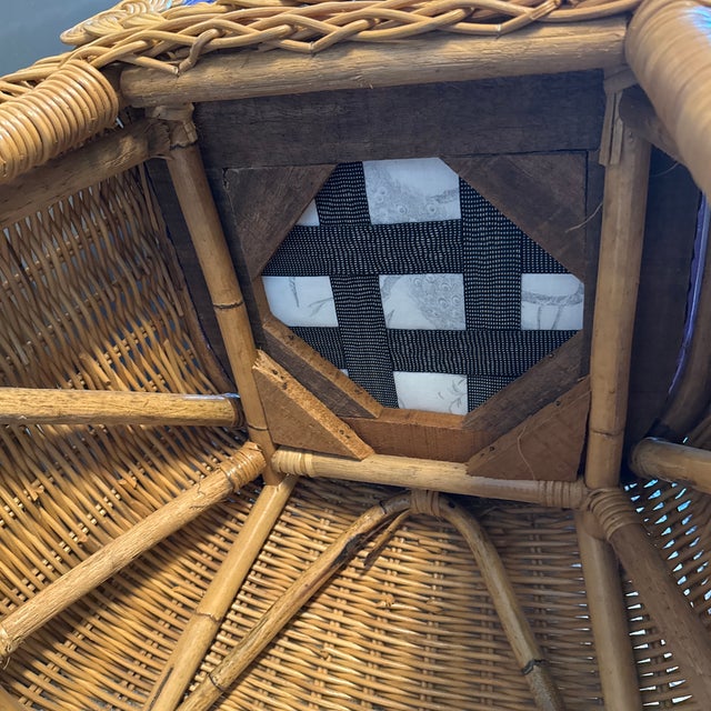 Lacor ‘90s Vintage Wicker Dining Chairs For Sale - Image 12 of 12
