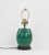 Chinese Green Glaze Drum Vase Table Lamp For Sale In New York - Image 6 of 6