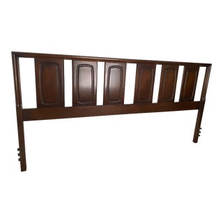 1960s Broyhill Emphasis Mid-Century King Headboard For Sale