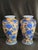 Add a striking pop of classic Chinoiserie charm to your mantle, console, or dining table with this vibrant pair of vintage...