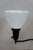 Vintage Black Tole Students Library Parlor Bouillotte Reading Lamp Lantern 23" For Sale - Image 11 of 18