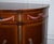 Brown Hand-Painted Demi Lune Sheraton Style Console Cabinets, Set of 2 For Sale - Image 8 of 17